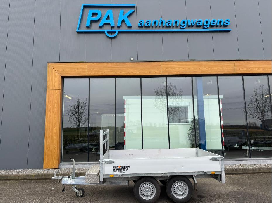 Tweedehands Loady  Plateauwagen tandemas  260...