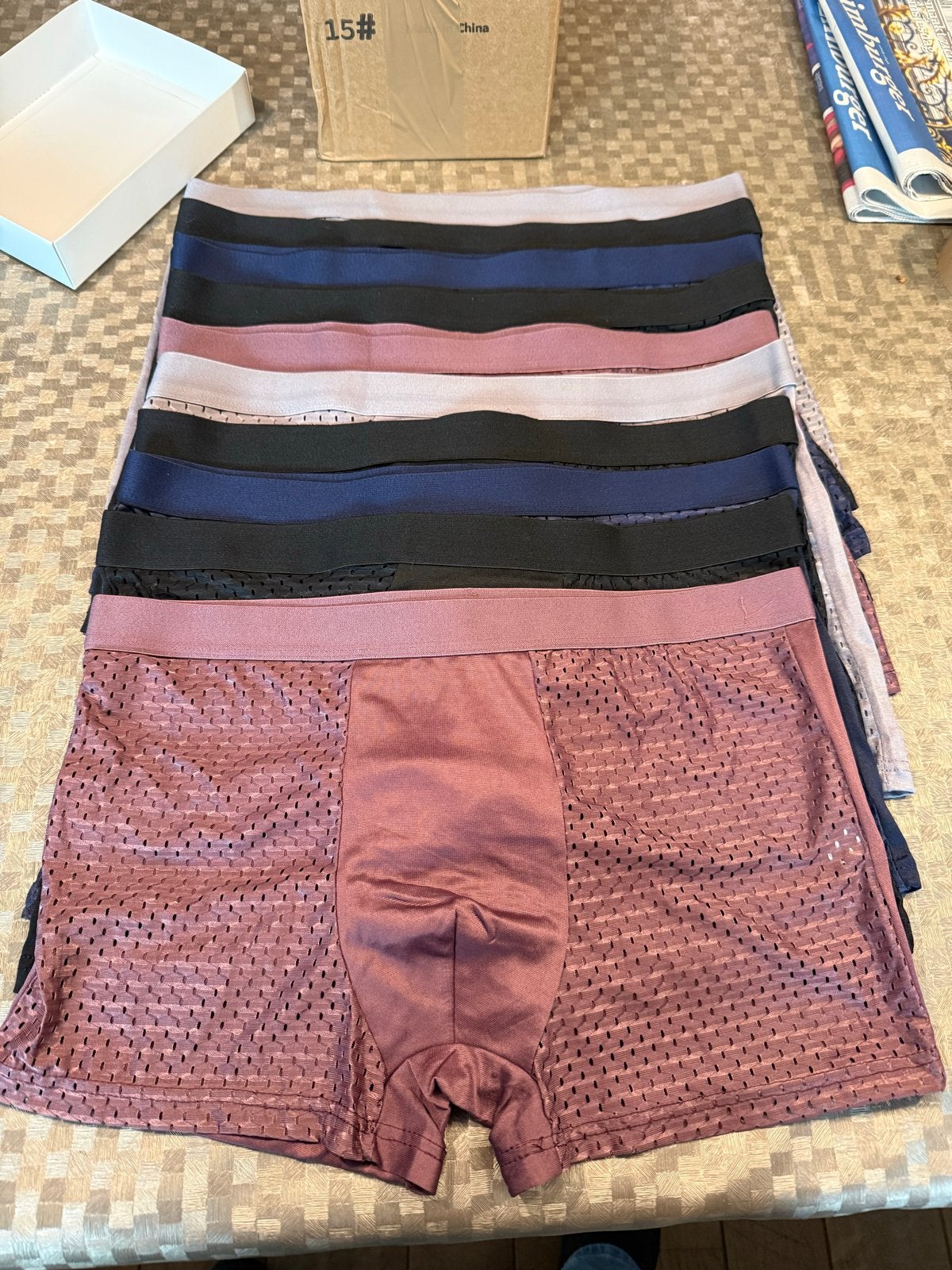 Heren boxershorts - Comfortabel en ademend, Verzenden, Roze, Boxer