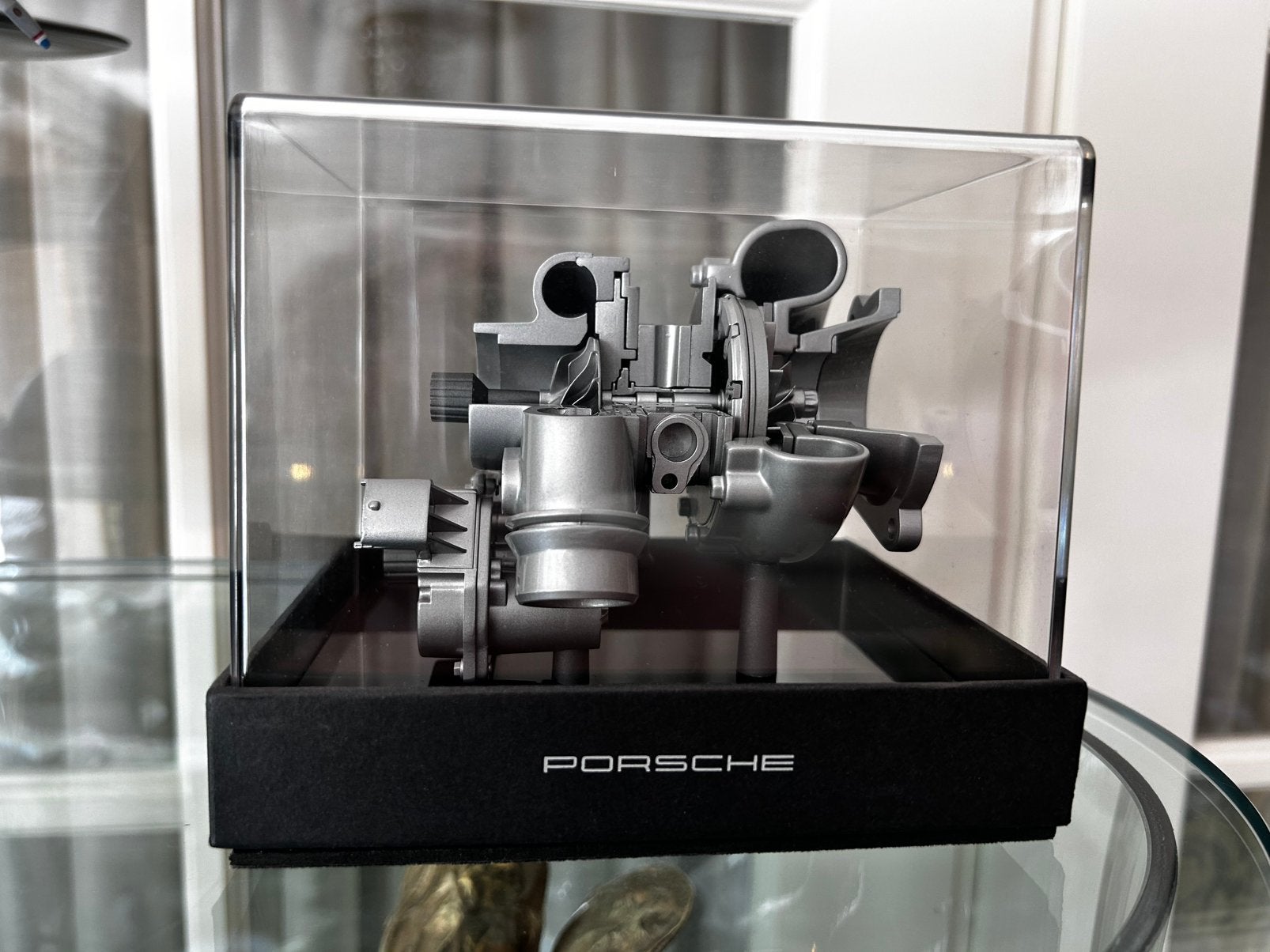 Porsche 911 Turbo VTG model, metaal en kunsstof, zeldzaam !, Ophalen of Verzenden, Zo goed als nieuw, Auto's