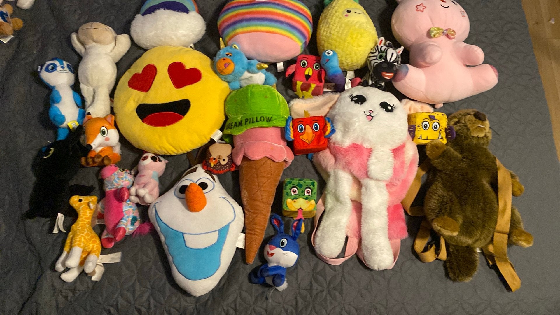 Knuffels, Ophalen, Gebruikt, Overige typen