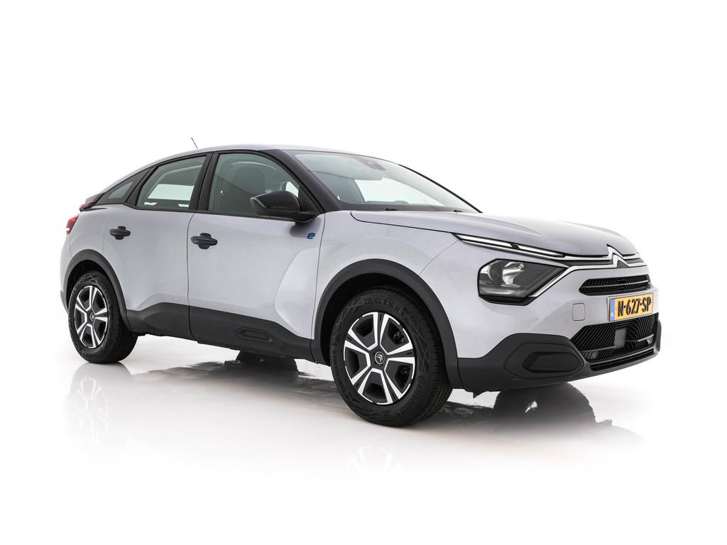 Citroën Ë-C4 Live 50 kWh [ 3-Fase-11kW] {SOH-88%} (INCL-BT, Auto's, Citroën, Gebruikt, Zwart, 24 min, Parkeersensor