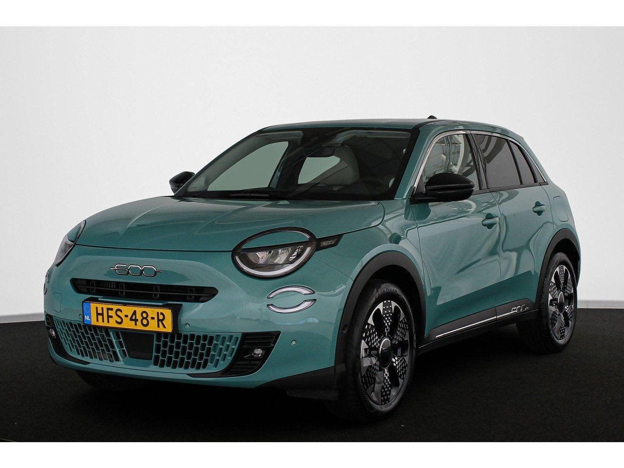 Fiat 600 1.2 Hybrid La Prima Massage Adaptieve Cruise Contro, Auto's, Automaat, Adaptive Cruise Control, Gebruikt, 1199 cc