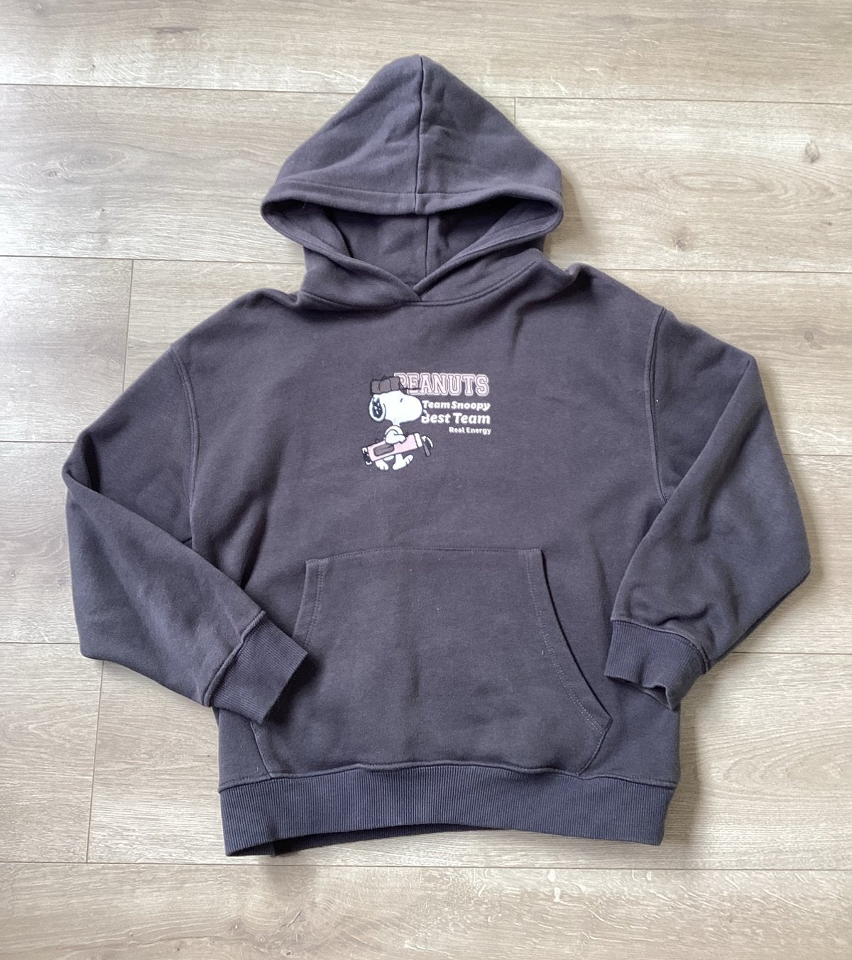 Trui Hoodie grijs Snoopy Zara 152 Nieuwstaat, Kinderen en Baby's, Ophalen of Verzenden, Zo goed als nieuw, Meisje, Trui of Vest