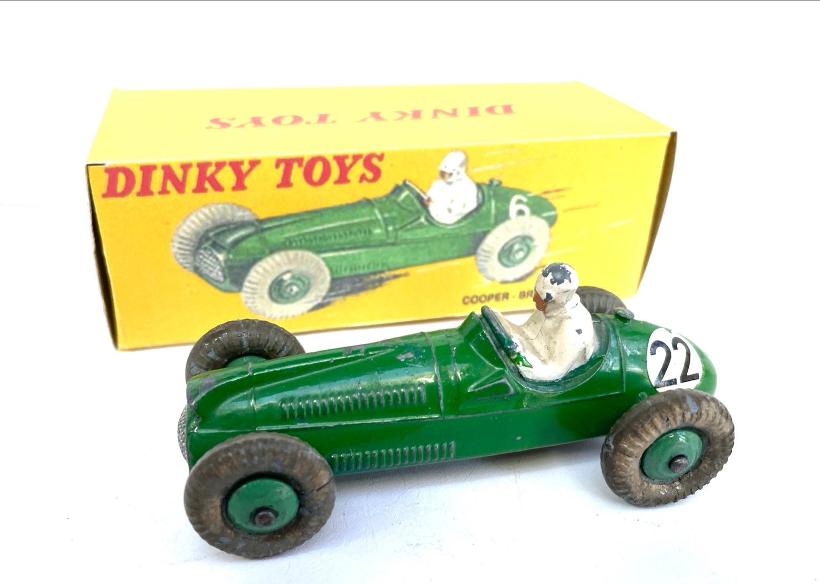 Dinky Toys Cooper-Bristol Racing Car 23G, Antiek en Kunst, Ophalen of Verzenden