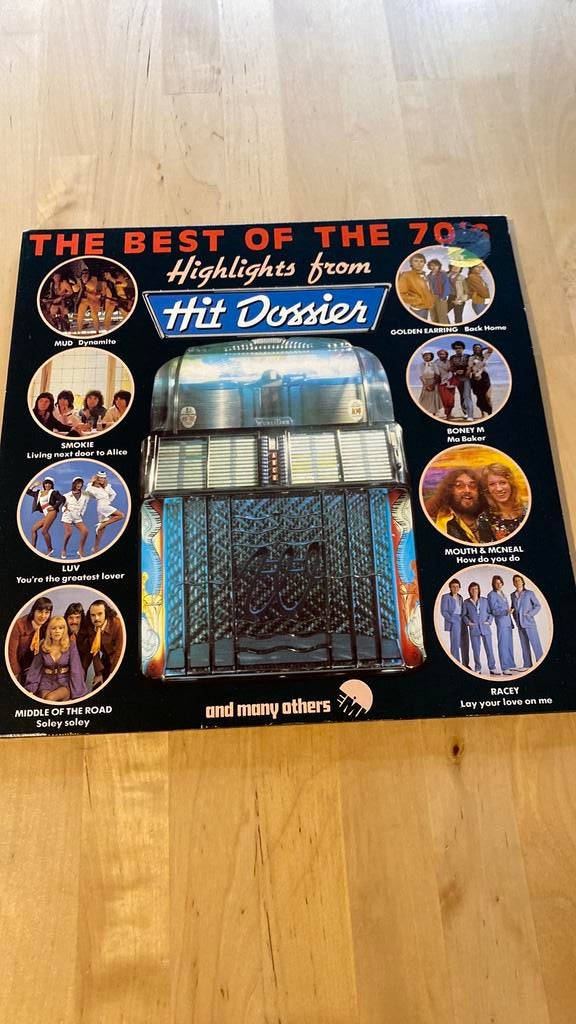 Vinyl 2lp Best of the 70’s oa Golden Earring Deep Purple, Ophalen of Verzenden, Zo goed als nieuw, 12 inch, Pop