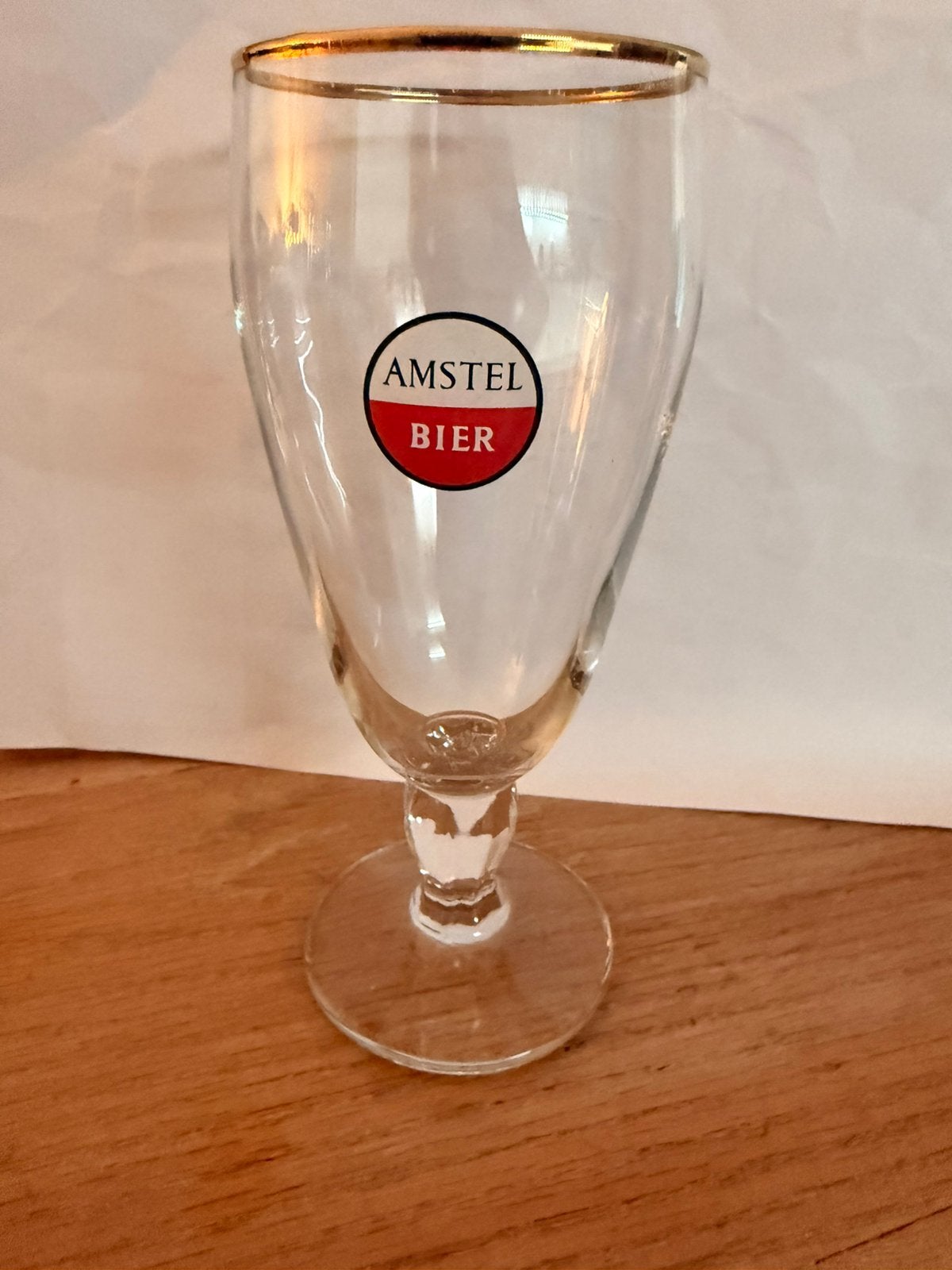 Glas amstel, Verzamelen, Biermerken, Ophalen of Verzenden, Zo goed als nieuw, Glas of Glazen, Amstel