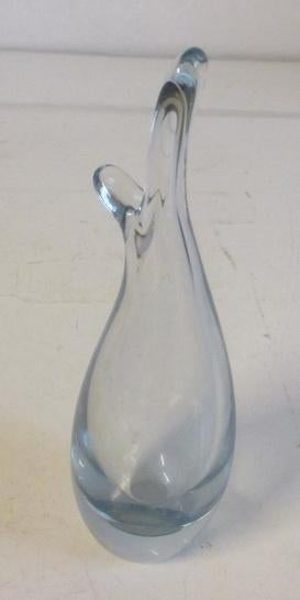 vintage design glas vaasje Holmegaard Denemarken, Verzenden