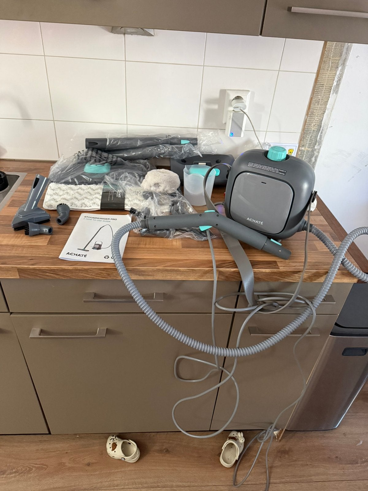 Achate stoomreiniger v2, Ophalen, Zo goed als nieuw