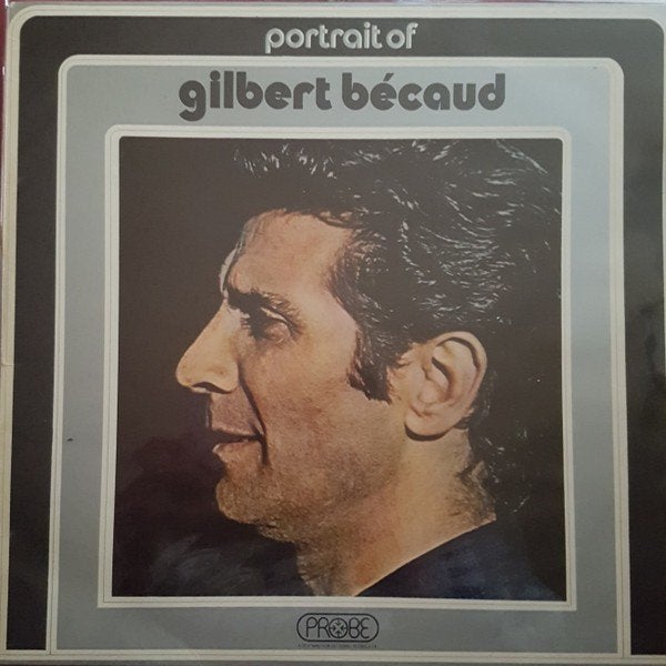 LP - Gilbert Bécaud ‎– Portrait Of Gilbert Bécaud, Beschermende buitenhoes, Ophalen of Verzenden, Gebruikt, 12 inch