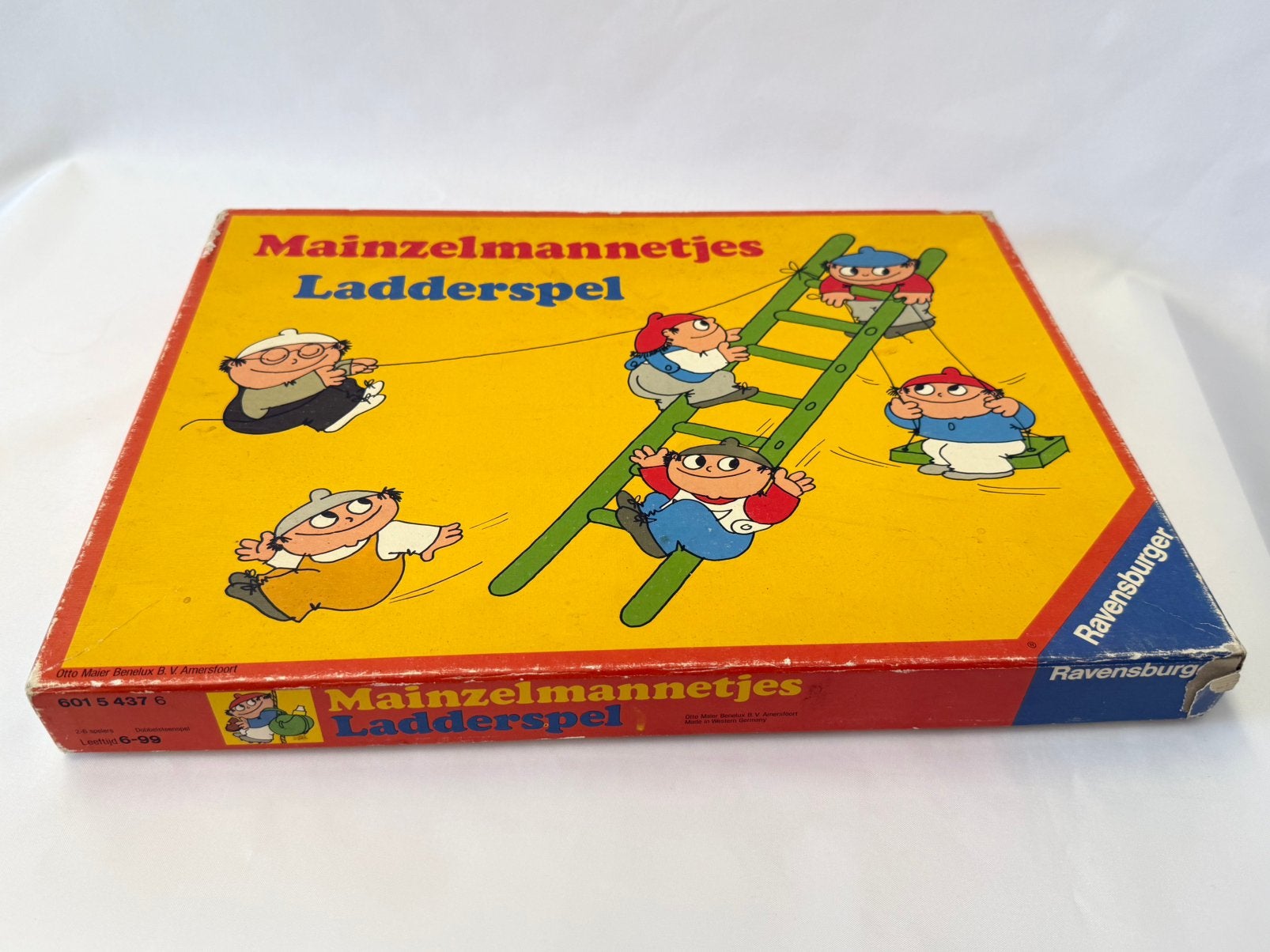 Ravensburger Mainzelmannetjes Ladderspel, Een of twee spelers, Ophalen of Verzenden, Gebruikt, Ravensburger