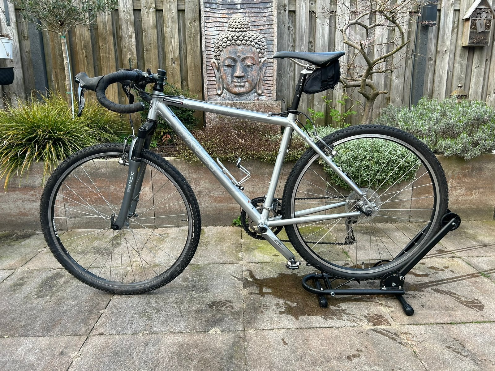 Gravelbike Trek 7700SR zilver, Ophalen, Gebruikt, Overige typen