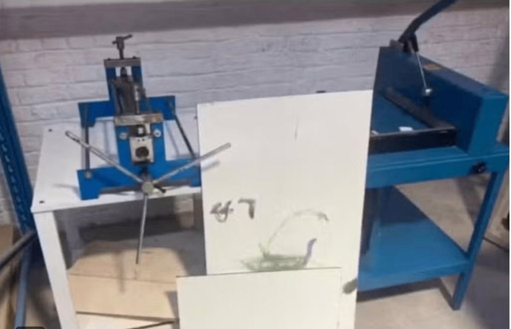 kleine mobiele drukpers, Ophalen of Verzenden