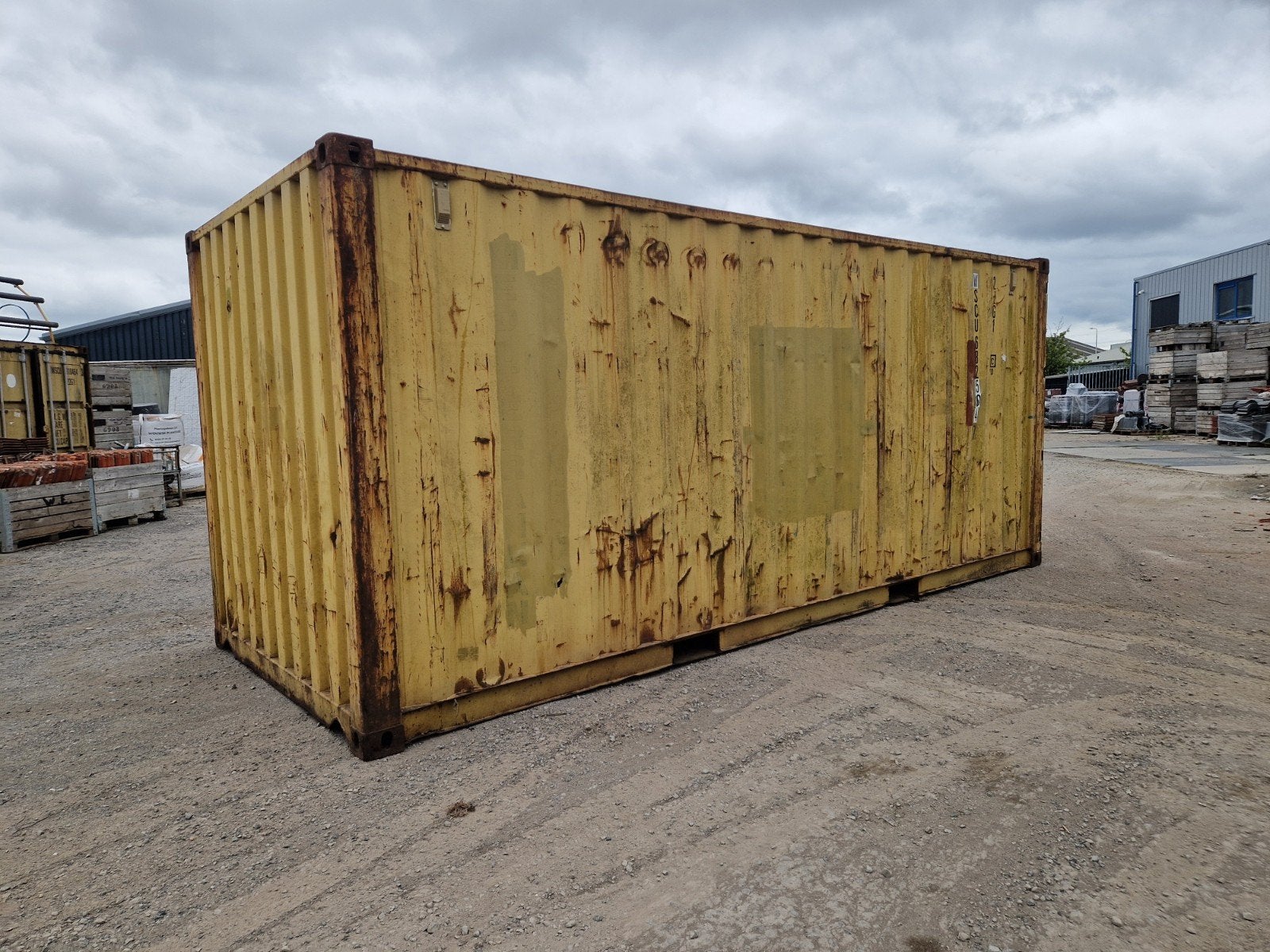 Gebruikte 20ft zeecontainer, Ophalen of Verzenden