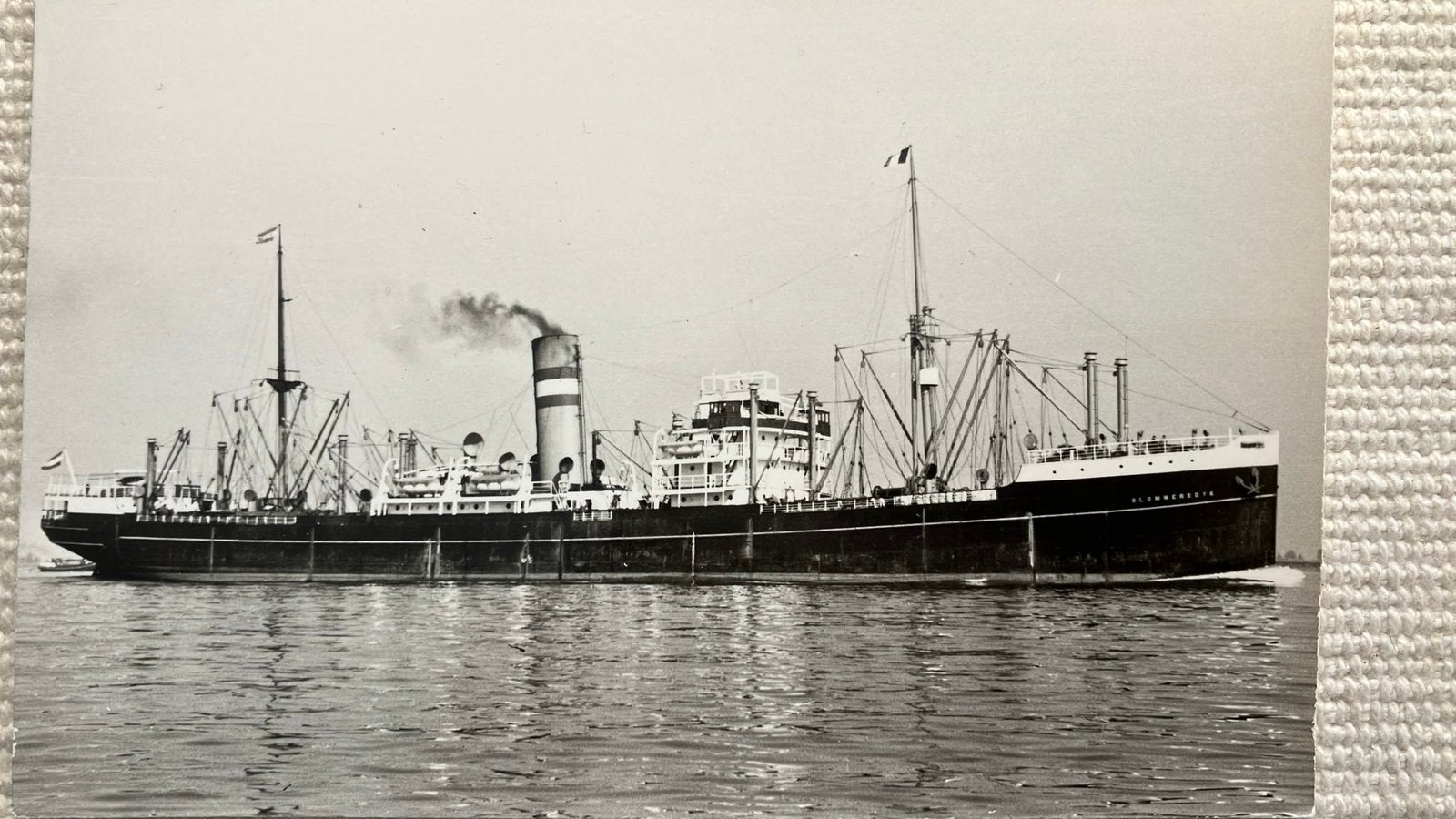 BLOMMERSDYK  1922-1957  Holland Amerika Lijn, Verzamelen, Ophalen of Verzenden, Zo goed als nieuw, Kaart, Foto of Prent