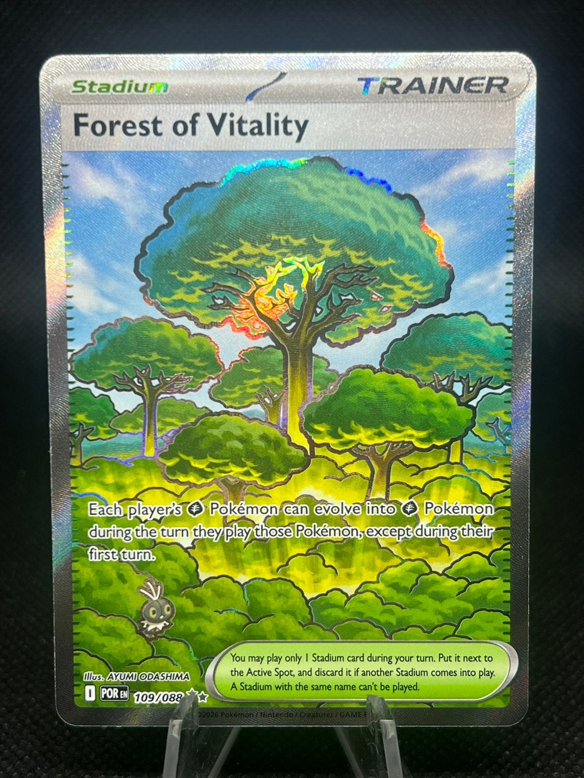 Forest Of Vitality #109 Pokemon Perfect Order, Verzenden, Zo goed als nieuw, Losse kaart, Foil