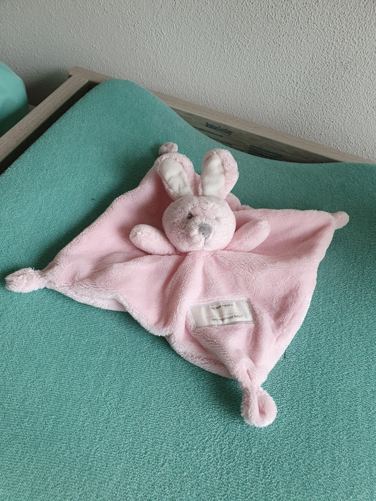 VIB Knuffel Konijn, Overige karakters, Ophalen of Verzenden, Roze, Konijn