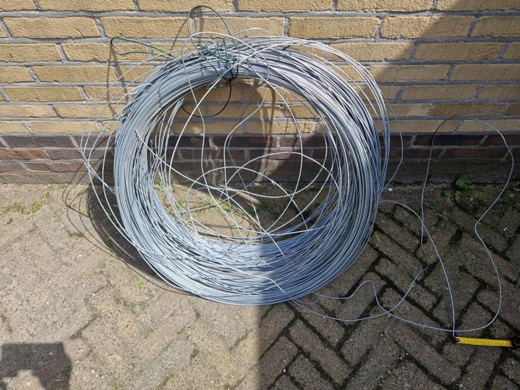 Gegalfaniseerd draad, Ophalen of Verzenden, Nieuw