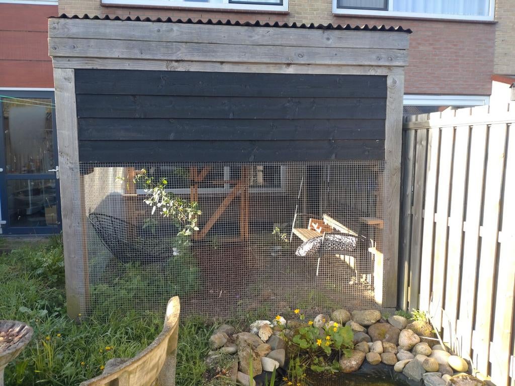 Kattenren / overkapping, Ophalen, Veranda