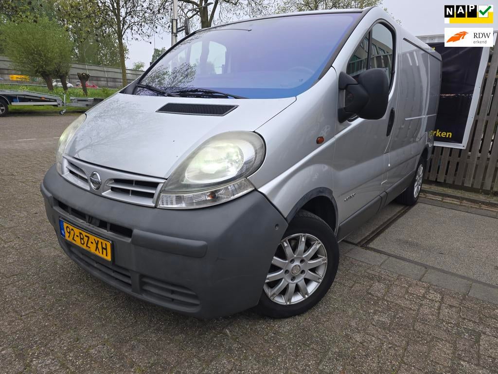 Nissan Primastar 100.29-310 1.9CDi/airco/trekhaak/schijfdeur, Voorwielaandrijving, 101 pk, Gebruikt, 4 cilinders