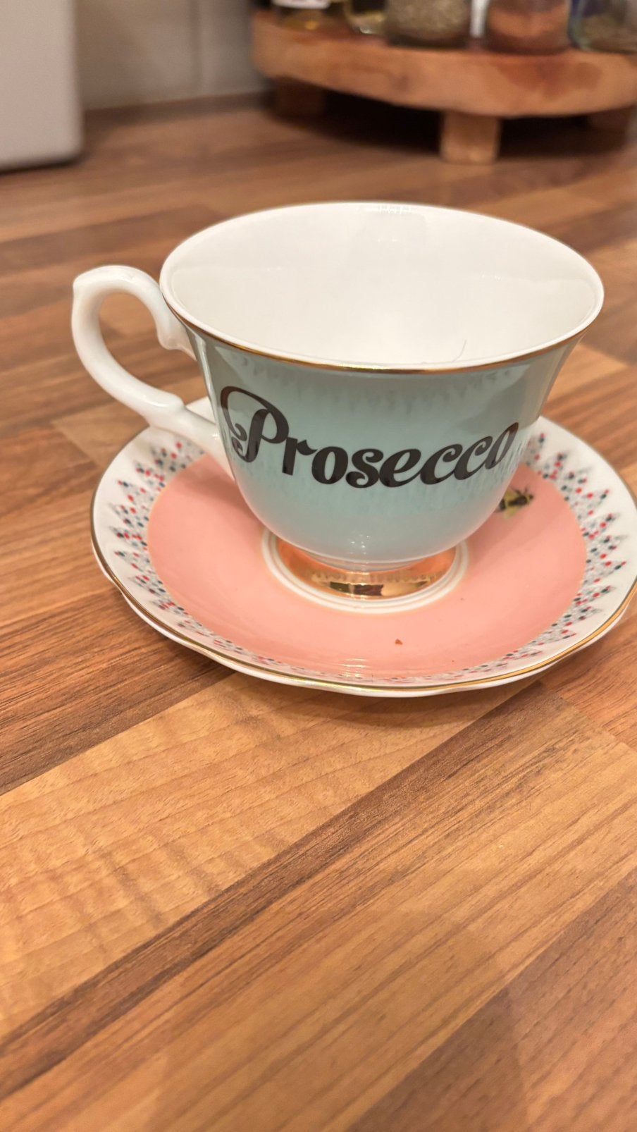 Kop en Schotel - Voor Thee of Koffie, Ophalen, Zo goed als nieuw, Porselein