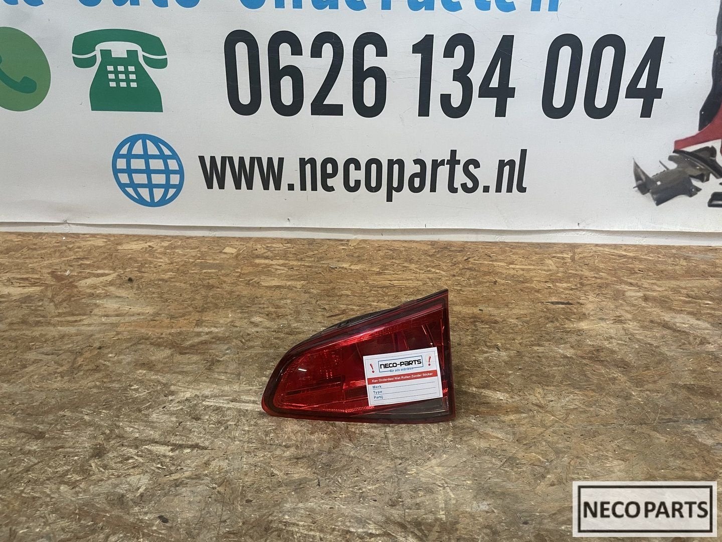 VW GOLF 7 ACHTERLICHT RECHTS IN ACHTERKLEP 5G0945094R, Gebruikt, -, Volkswagen, -