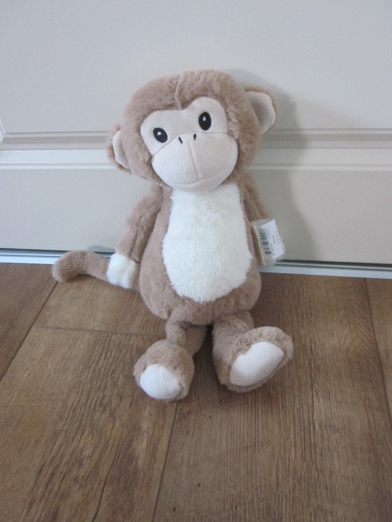English Home Timeless little monkey bebe aap 35x15cm knuffe, Overige merken, Overige karakters, Nieuw, Ophalen of Verzenden