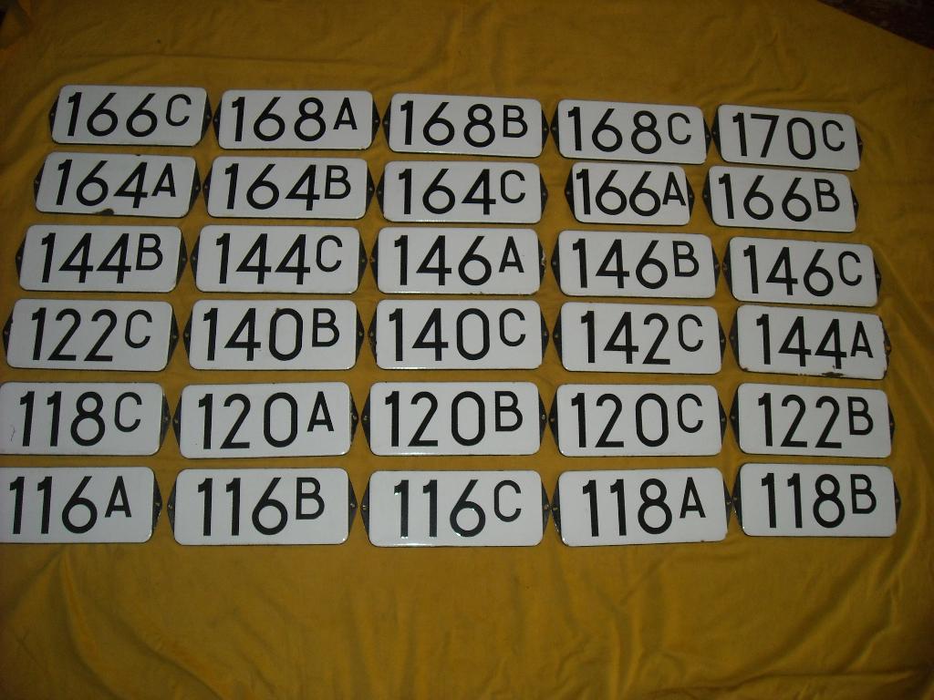 huisnummer 116a 116c 118a 118b 118c 120a 120b 120c 122b, Ophalen of Verzenden