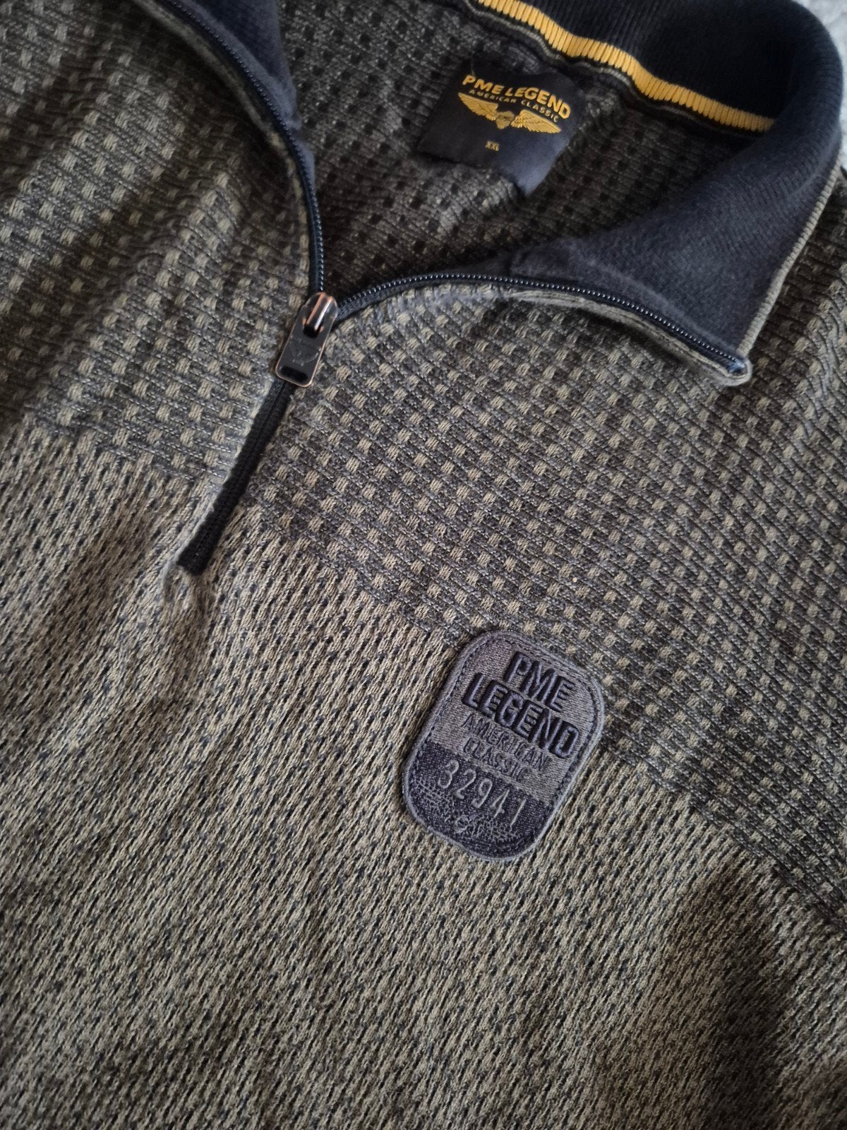 Pme Legend Pall Mall trui Zipper Knitwear Katoen XXL, Kleding | Heren, Verzenden, ., Trui of Vest, Zo goed als nieuw