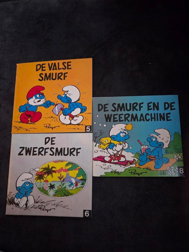 Smurfen mini stripboeken, Ophalen of Verzenden, Zo goed als nieuw, Verschillende Smurfen, Stripboek