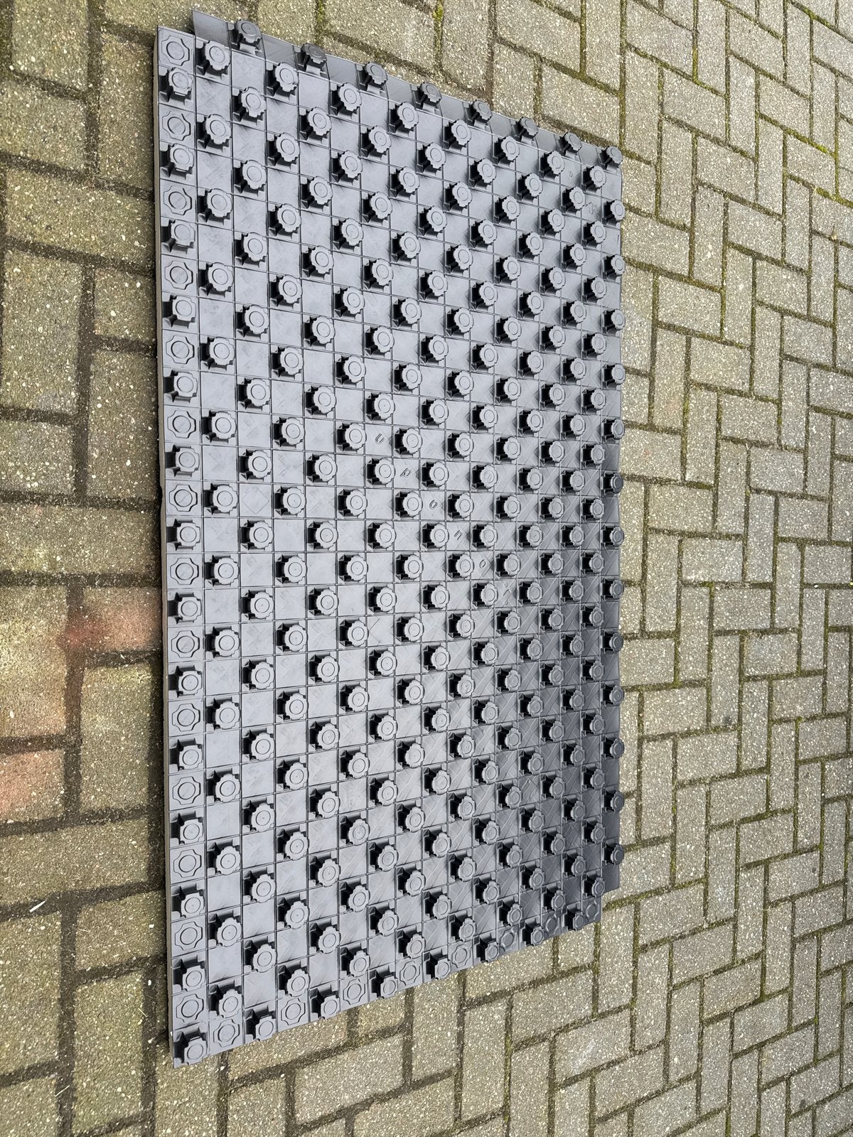 Vloerverwarming isolatieplaten - Piepschuim (Tempex), Ophalen, 4 tot 8 cm, Nieuw, 15 m² of meer