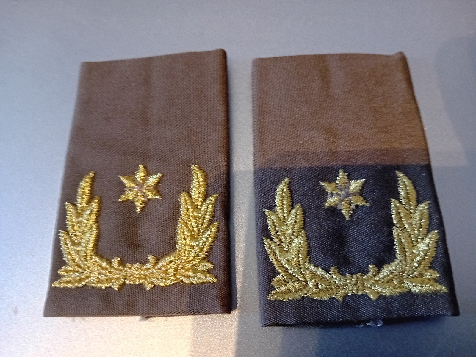 schouderrpauletten van brigade generaal KL, Verzenden, Landmacht, Nederland, Embleem of Badge