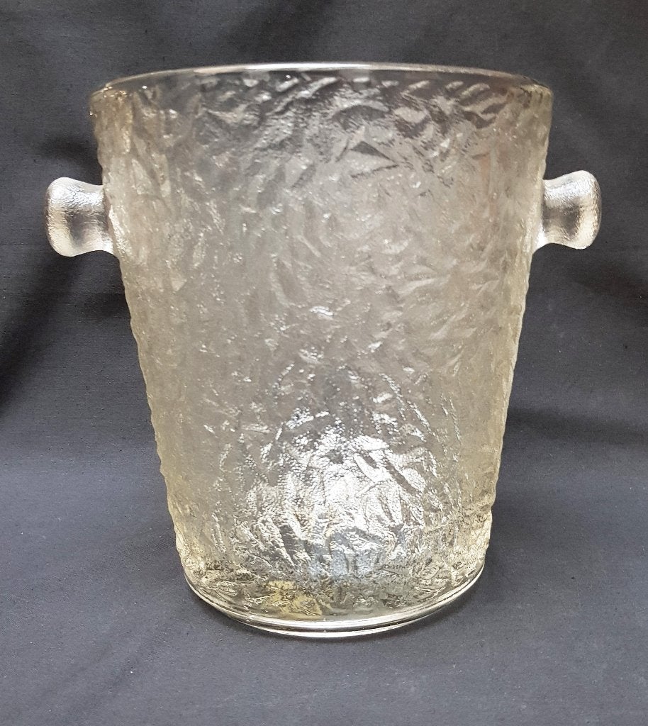Champagne koeler - frosted glass., Ophalen of Verzenden