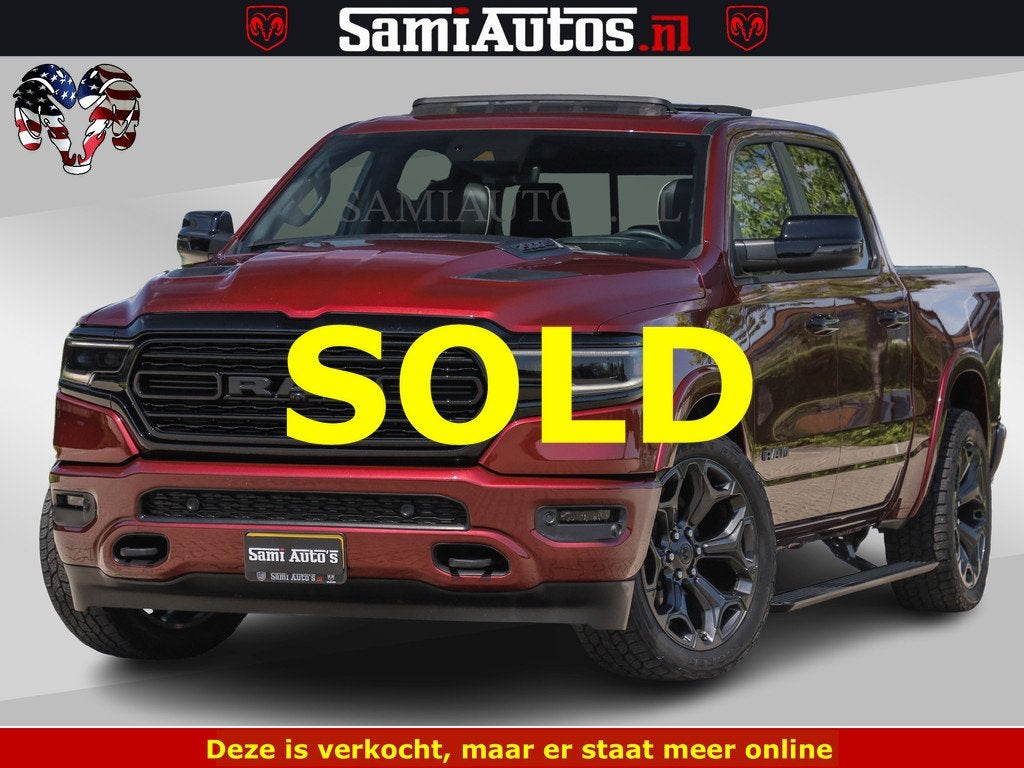 Dodge Ram DELMONICO | LIMITED NIGHT 5.7 V8 | BOM VOL | HUD |, Automaat, Gebruikt, 5654 cc, Met garantie (alle)
