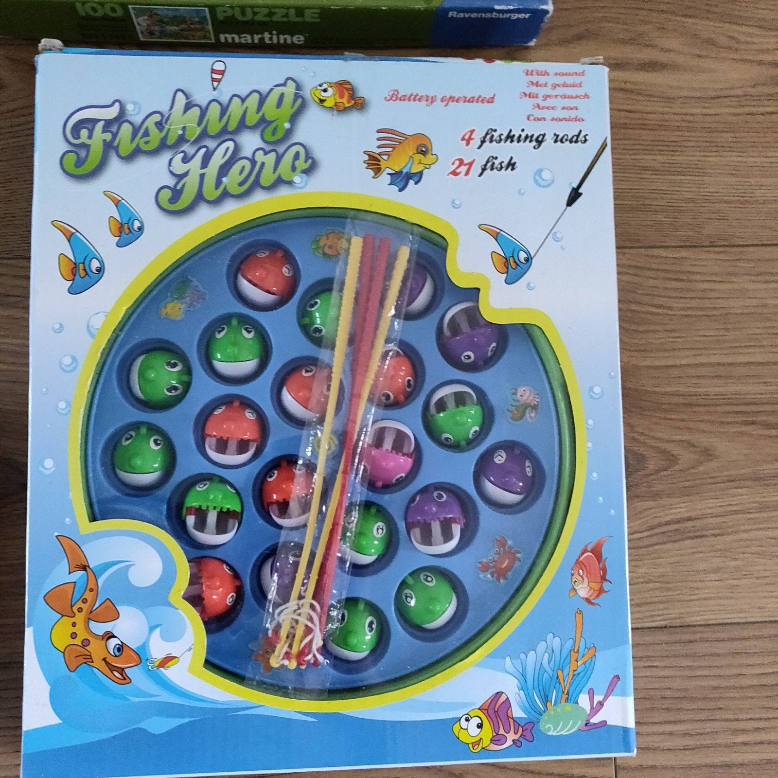 Fishing hero hengelspel visjes  vangen, Ophalen, Zo goed als nieuw