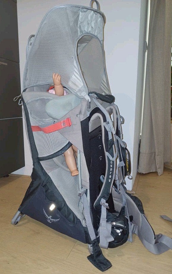Draagrugzak Osprey poco plus, Kinderen en Baby's, Babydragers en Draagdoeken, Ophalen, Rug, Draagzak, Overige merken