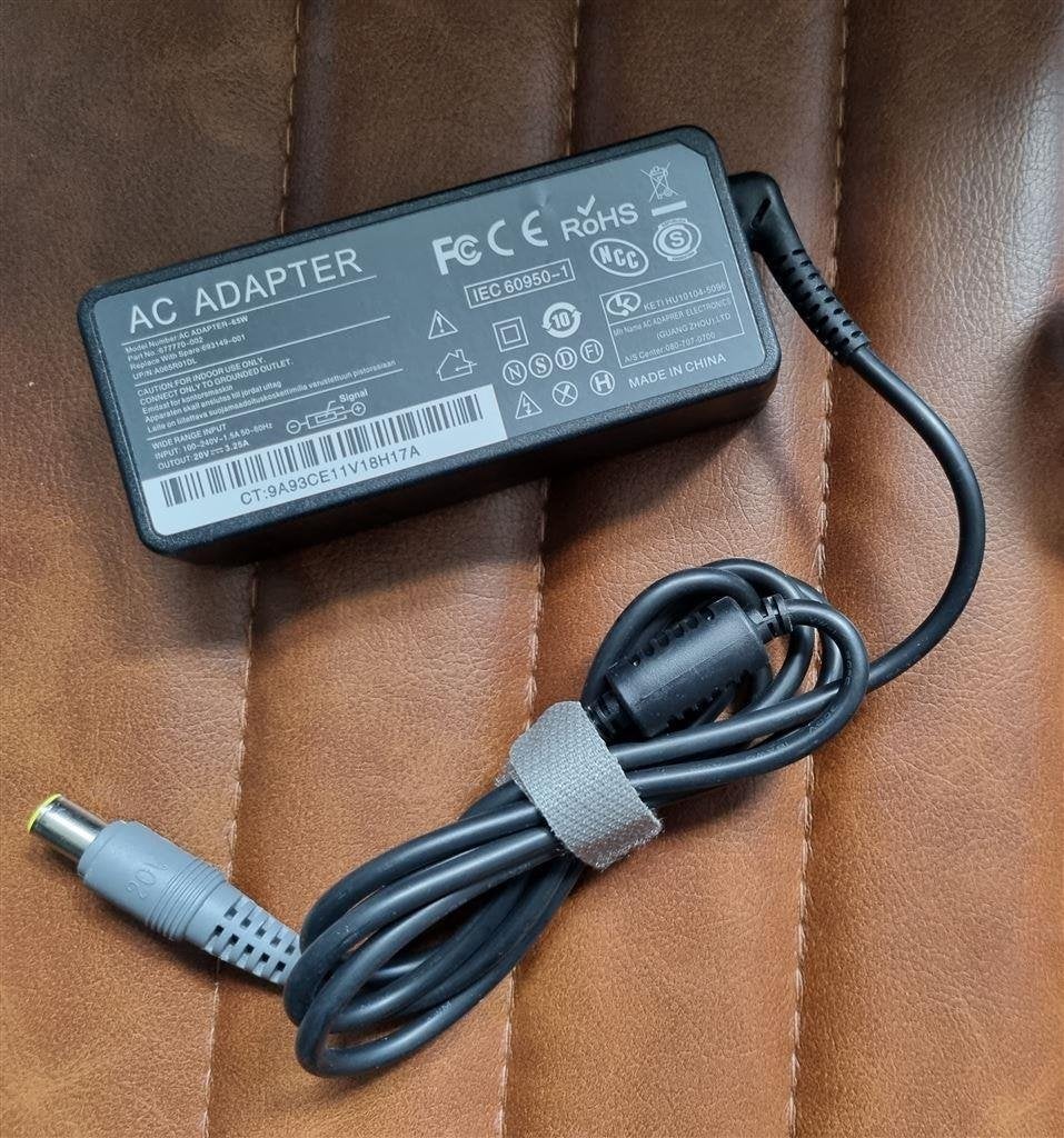 AC Adapter 677770-002 voor HP [replace with spare 693149-001, Computers en Software, Laptop-opladers, Ophalen of Verzenden, Nieuw