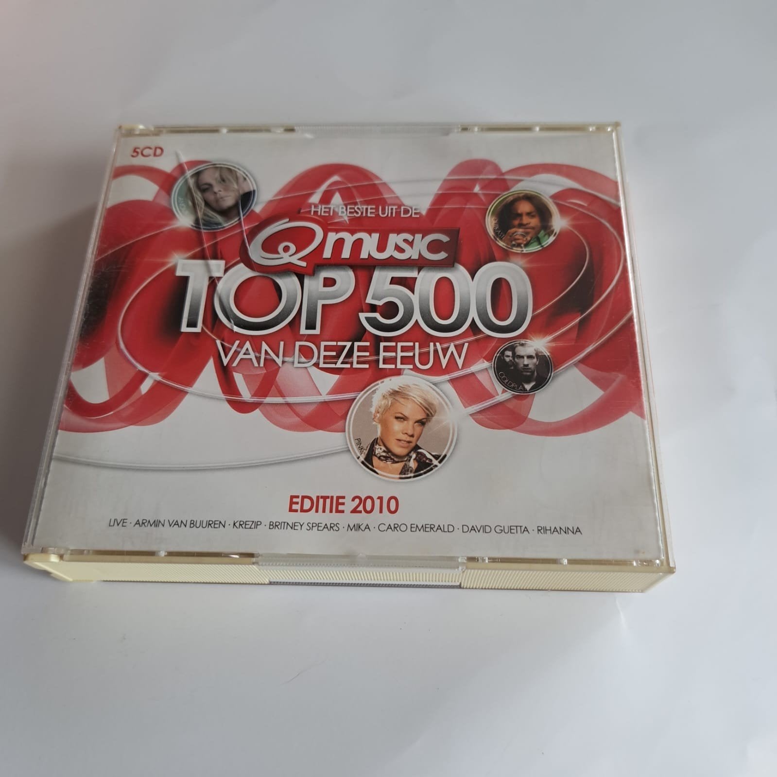 Qmusic Top 500 van deze eeuw - Editie 2010 (5CD), Ophalen, Gebruikt, Pop, Verzamelalbum