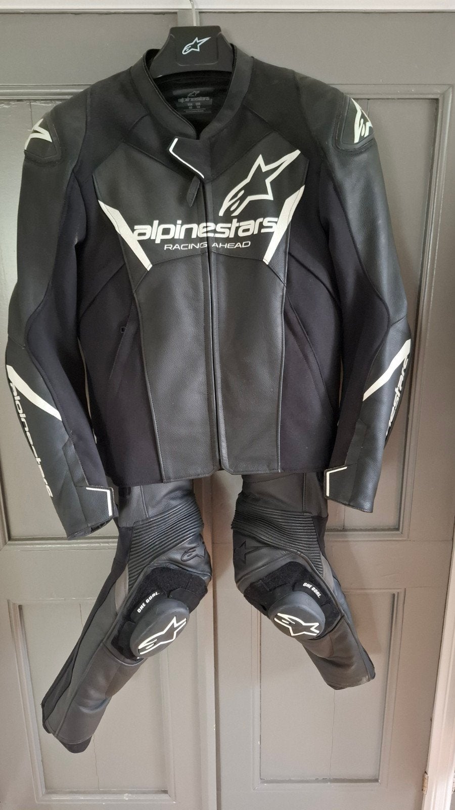 Alpinestars leren combipak - zo goed als nieuw, Ophalen of Verzenden, Alpinestars, Tweedehands, Heren