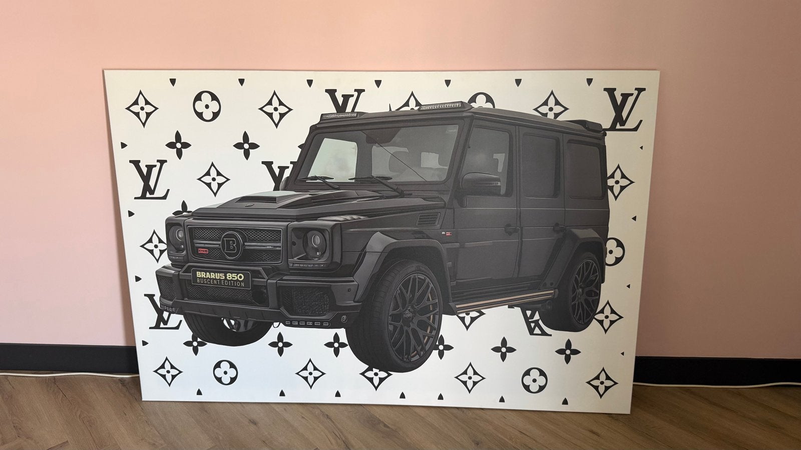 Brabus 850  louis vuitton Canvas Schilderij - 180x120cm, Antiek en Kunst, Kunst | Schilderijen | Modern, Voertuigen, Acrylverf
