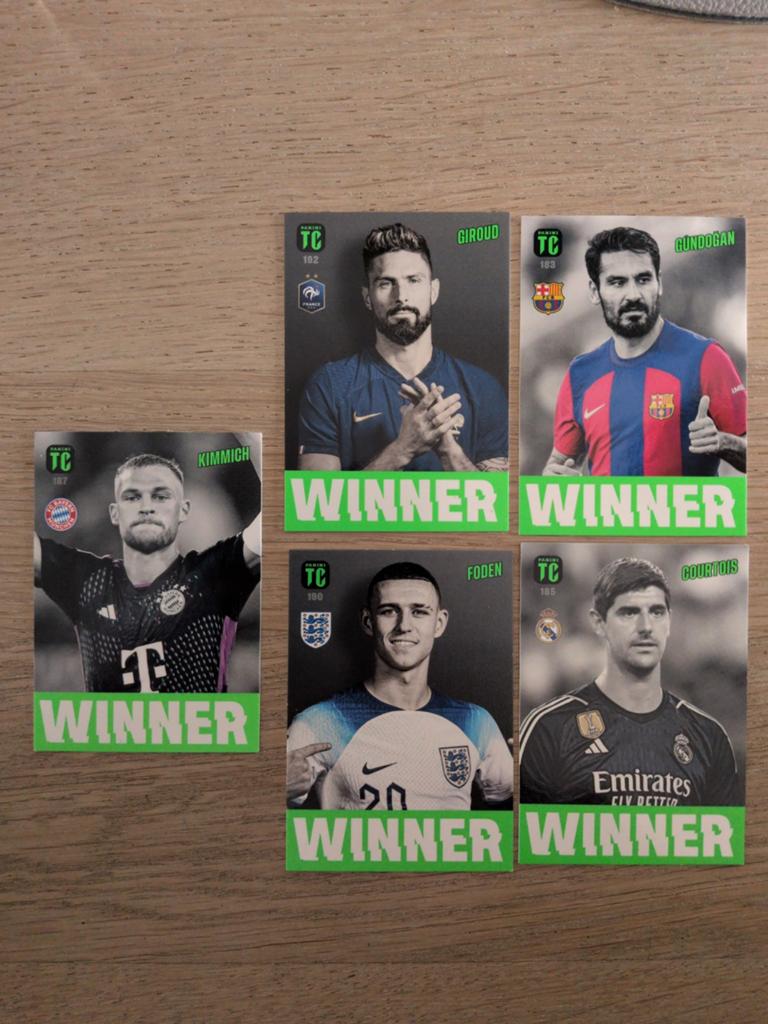 Top class panini fifa 2024 winner voetbalkaarten, Ophalen of Verzenden, Zo goed als nieuw, Buitenlandse clubs, Poster, Plaatje of Sticker