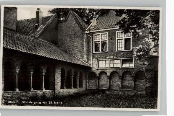 Utrecht Kloostergang van St. Marie uitg Rembrandt, Verzamelen, Ansichtkaarten | Nederland, Ongelopen, Utrecht, 1920 tot 1940, Verzenden