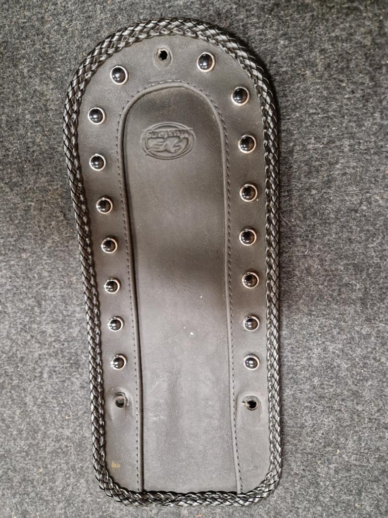Fender BIB Leder Mustang Harley Road king touring spatbord, Ophalen of Verzenden, Harley, Customerservices@harleydavidson.com