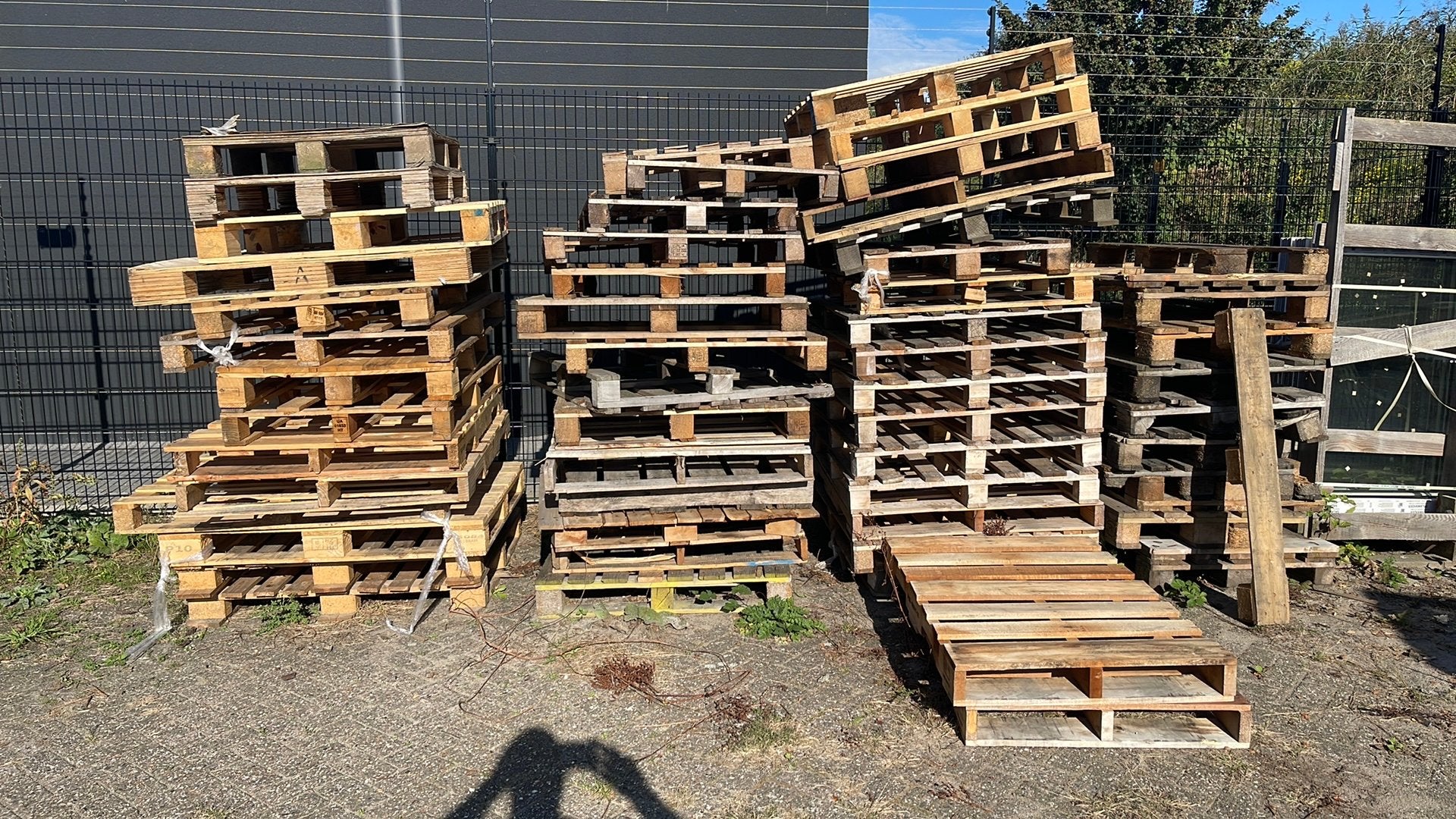 Gratis palets ophalen, Doe-het-zelf en Verbouw, Ophalen, Gebruikt, 25 tot 50 mm, Pallet