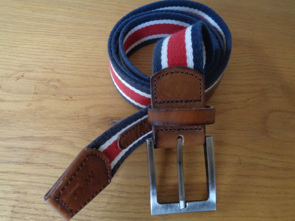 Mc Gregor riem + stof/leren riem, 95 tot 105 cm, Overige kleuren, McGregor, Nieuw