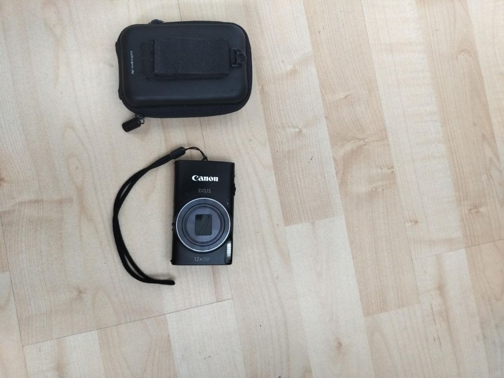 Canon IXUS 12x zoom digitale camera met tasje, Audio, Tv en Foto, Fotocamera's Digitaal, Ingebouwde flitser, Canon, Cameratas