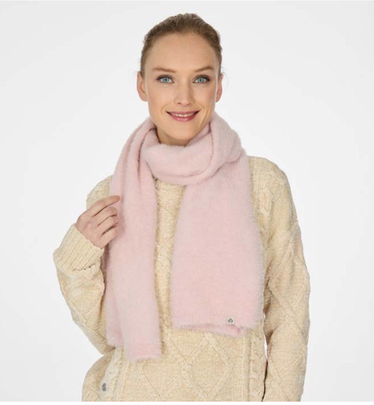 Ragwear roze vegan fluffy winter sjaal YANCY, Kleding | Dames, Ragwear, Ragwear, Maat 46/48 (XL) of groter, Nieuw