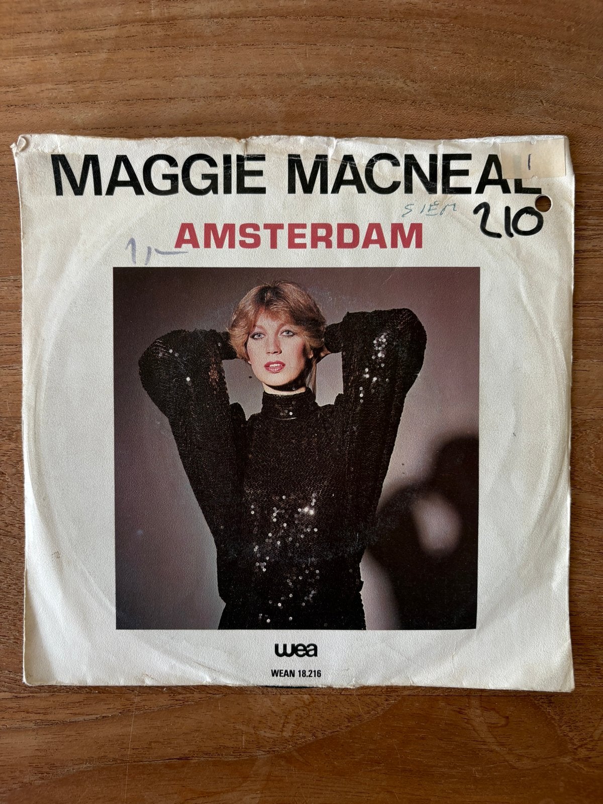 Maggie MacNeal - Amsterdam (Single) 024, Gebruikt, 7 inch, EP, Nederlandstalig