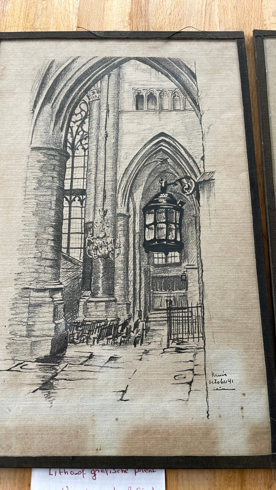 Etsen, Antiek en Kunst, Ophalen of Verzenden