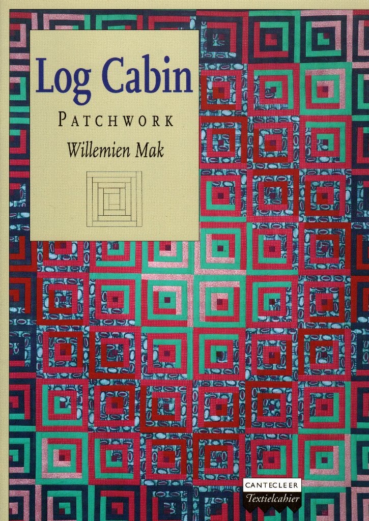 Log Cabin patchwork, Willemien Mak, Ophalen of Verzenden, Zo goed als nieuw, Overige onderwerpen