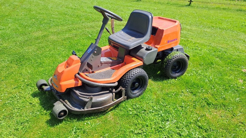 Husqvarna rider 13 bioclip blackline, Ophalen, Zo goed als nieuw, Husqvarna, Mulchfunctie